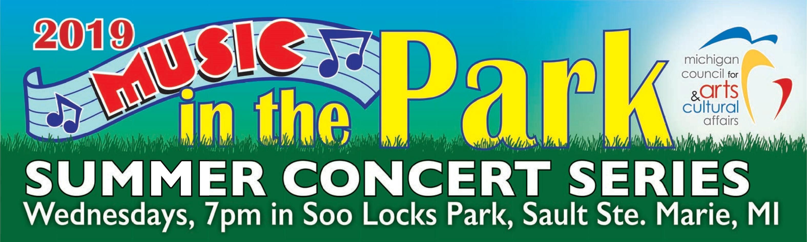 Music in the Park Downtown Sault Ste. Marie, Michigan!